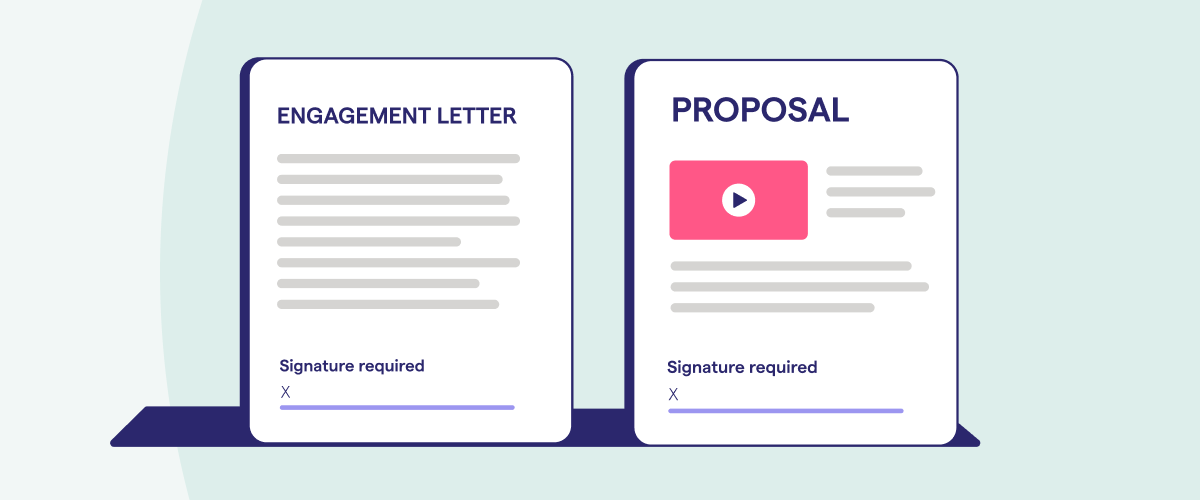 Engagement letter and proposals